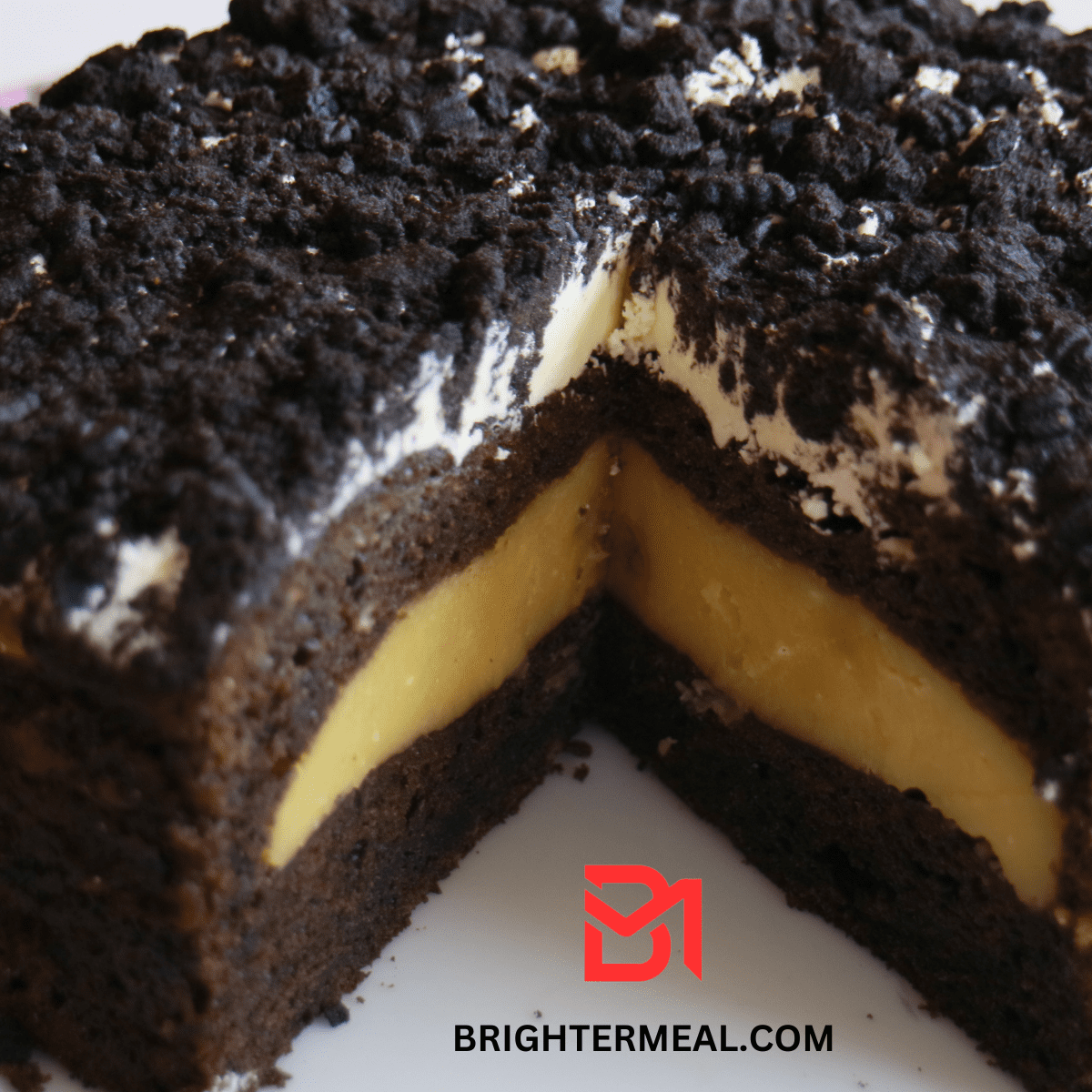 Bananas Foster Fudge Cake