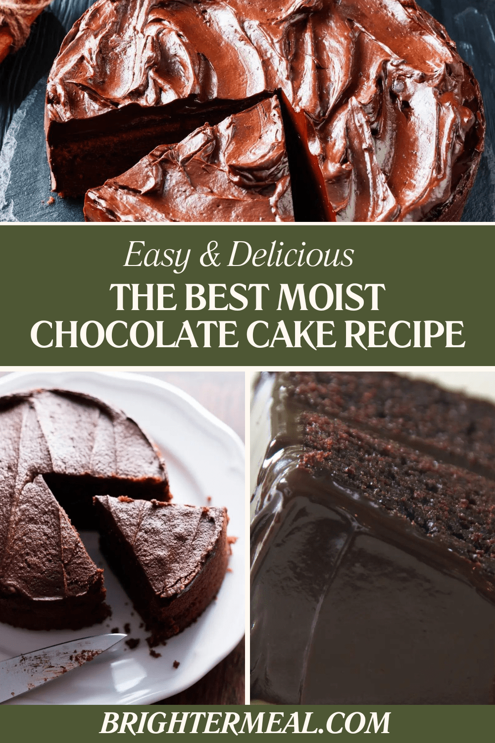 THE BEST MOIST CHOCOLATE CAKE RECIPE