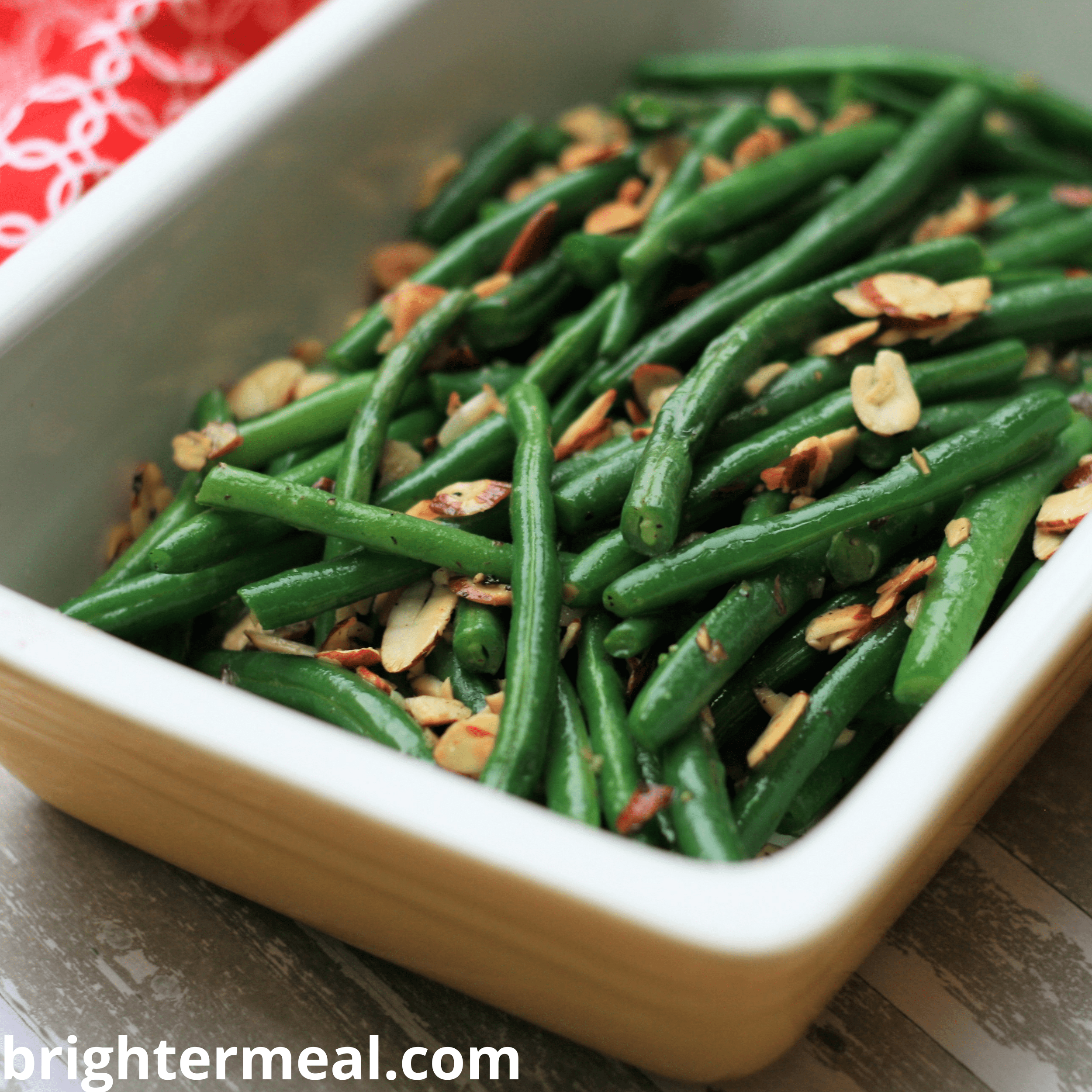 Green Beans Almondine