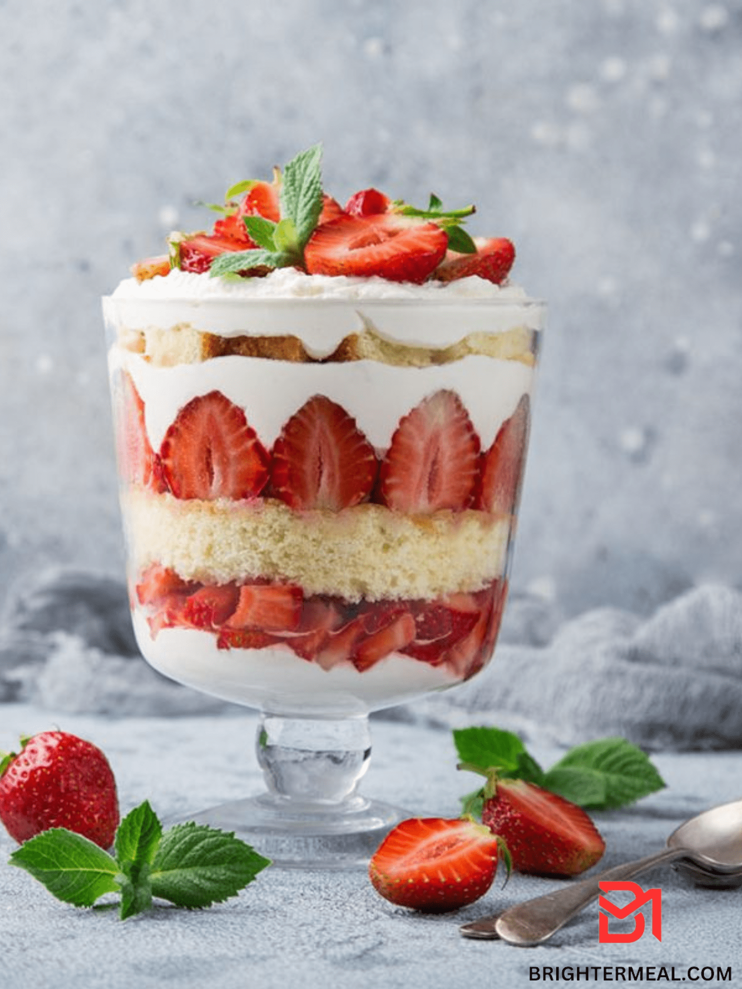 Immerse yourself in a visual feast as we unveil the tantalizing allure of our Strawberry Pancake Trifle. Each image tells a story of flavors and textures, from the airy elegance of golden pancakes to the vibrant burst of red from handpicked strawberries.