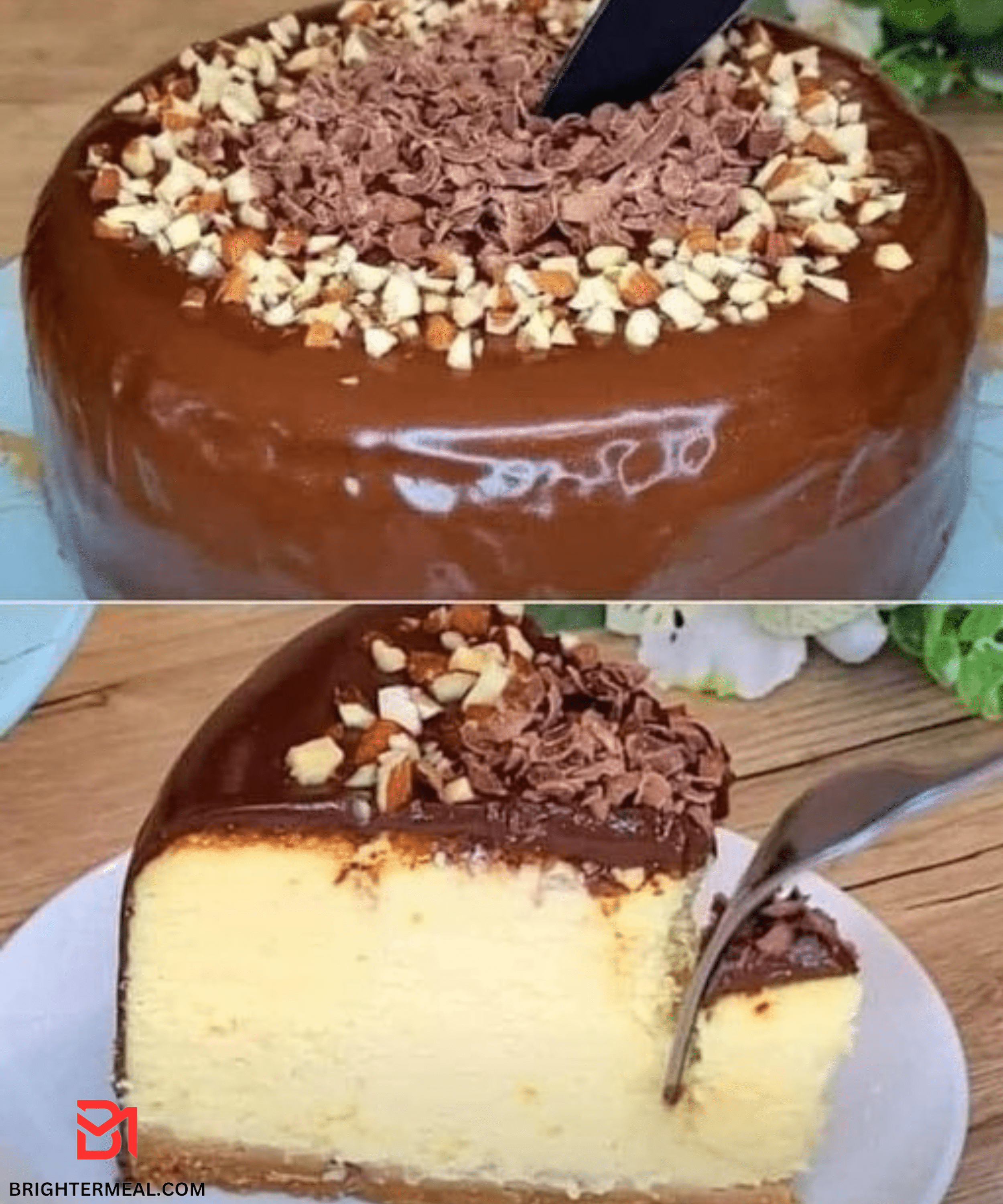 chocolate cheesecake
