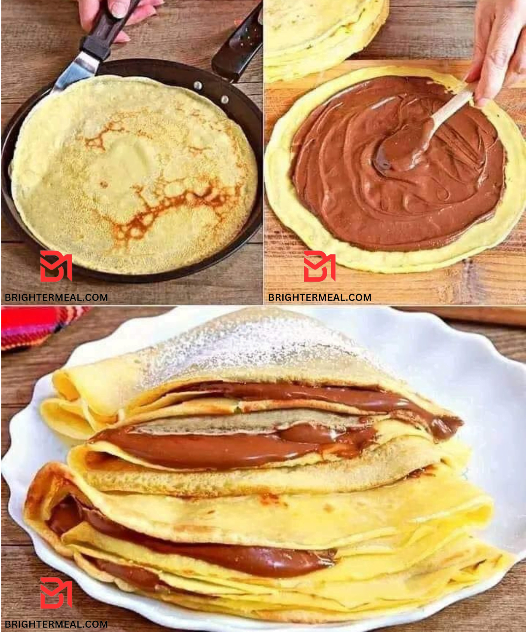 Simple Crepes : A Delicious Treat
