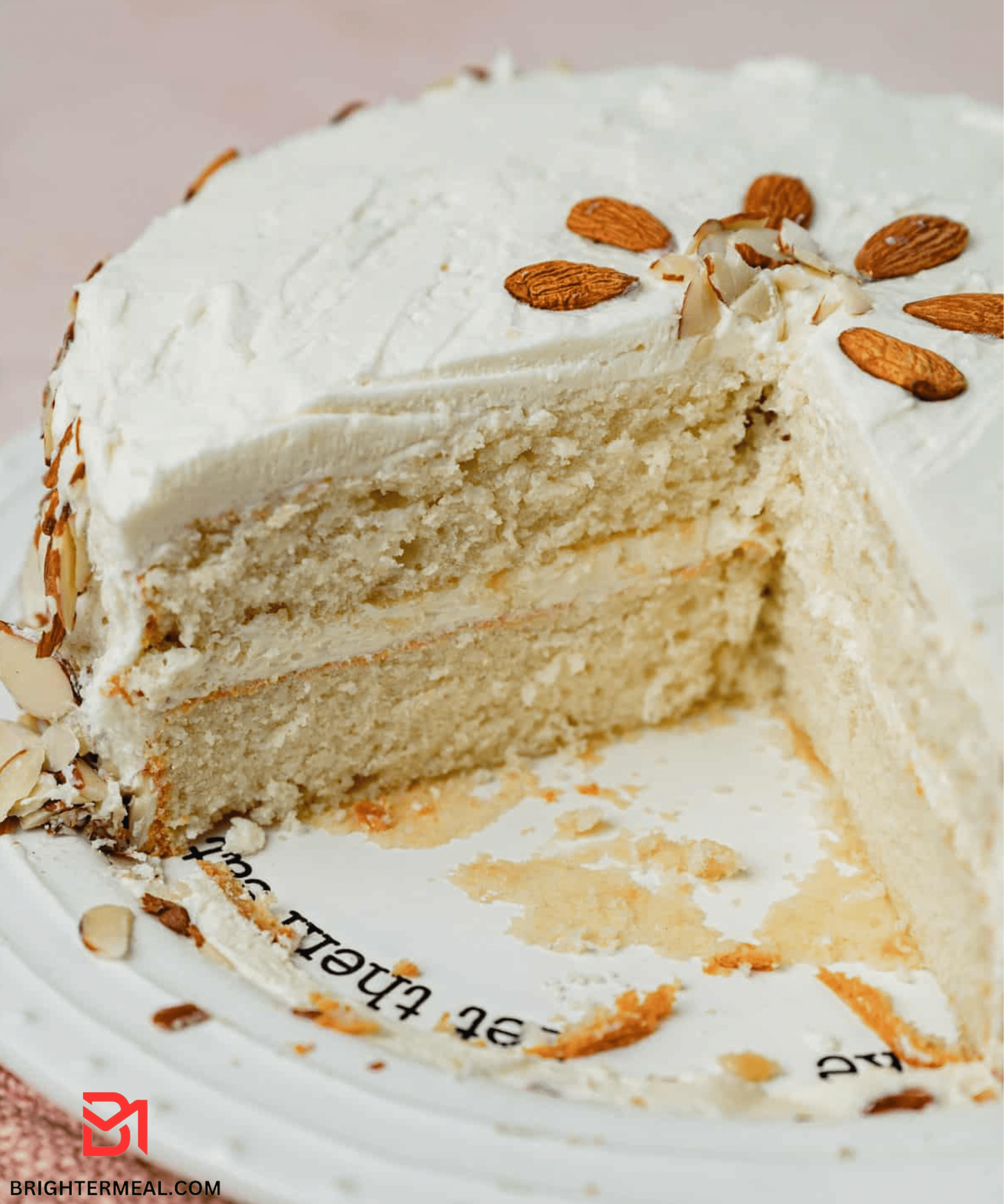 Almond Cream Cake