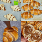 Bicolor Croissants