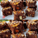 Banana-chocolate nut brownies