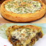 Savory Potato and Mushroom Cake