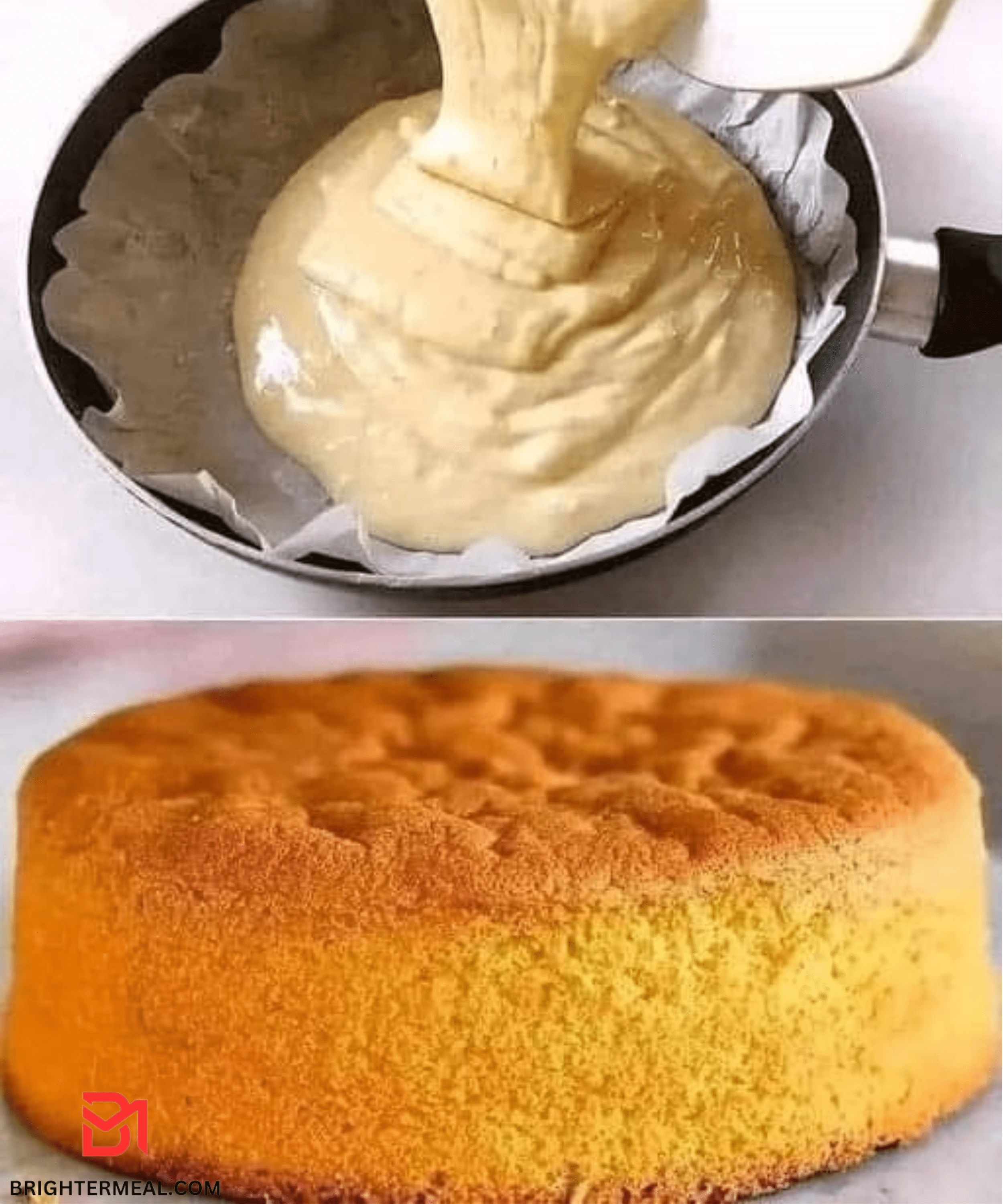 Vanilla Cake Without Oven