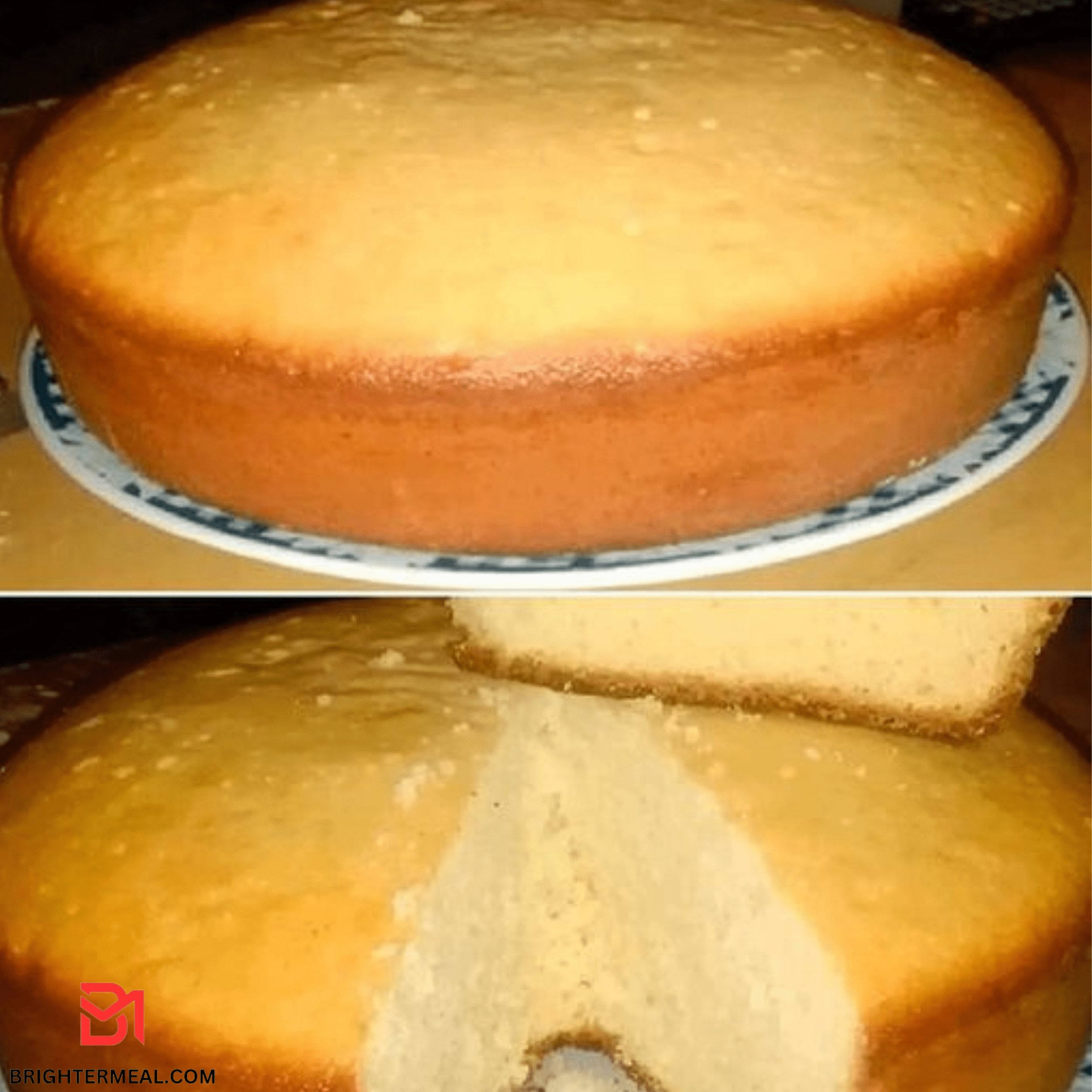 Eggless and Dairy-Free Orange Cake
