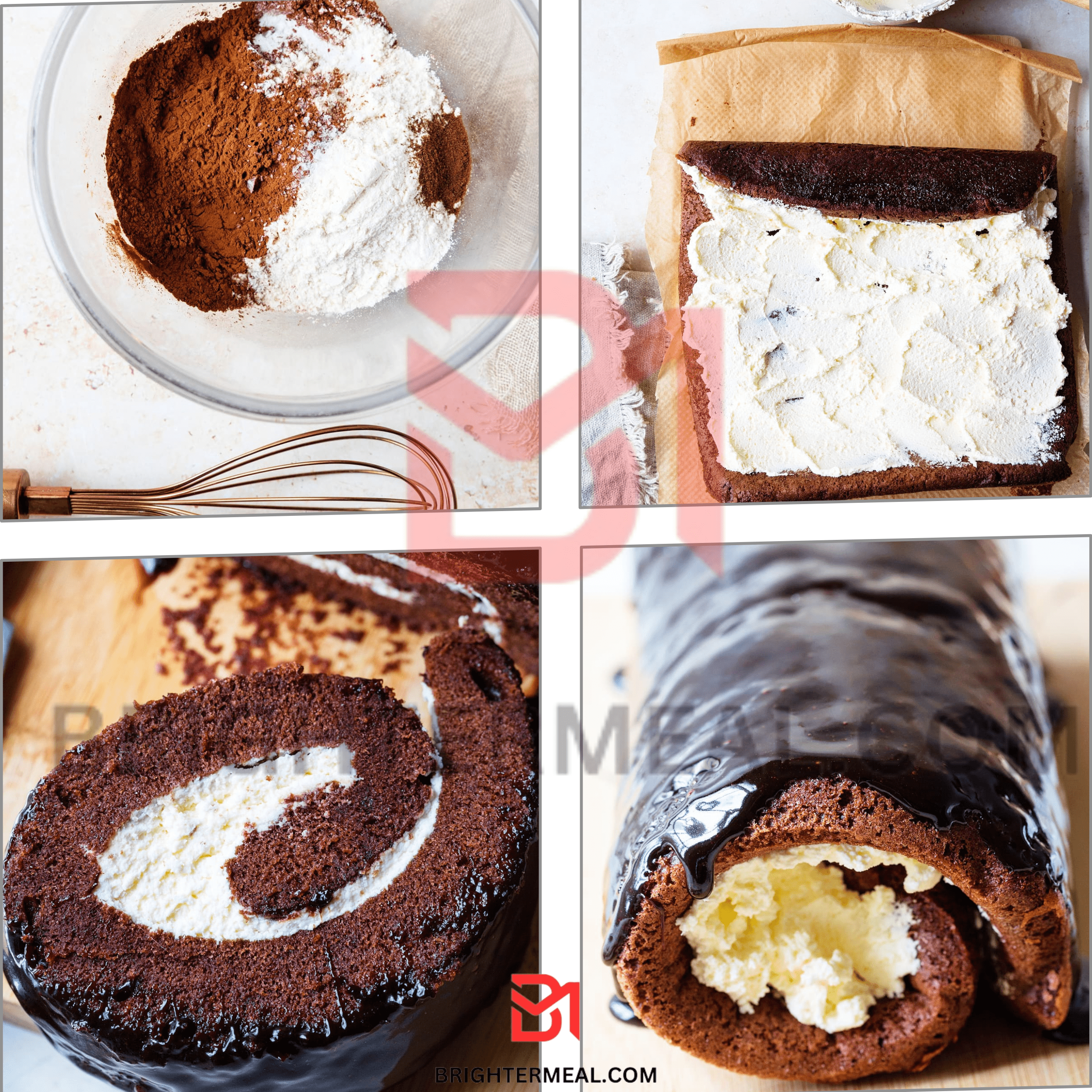 Chocolate Cake Roll Recipe