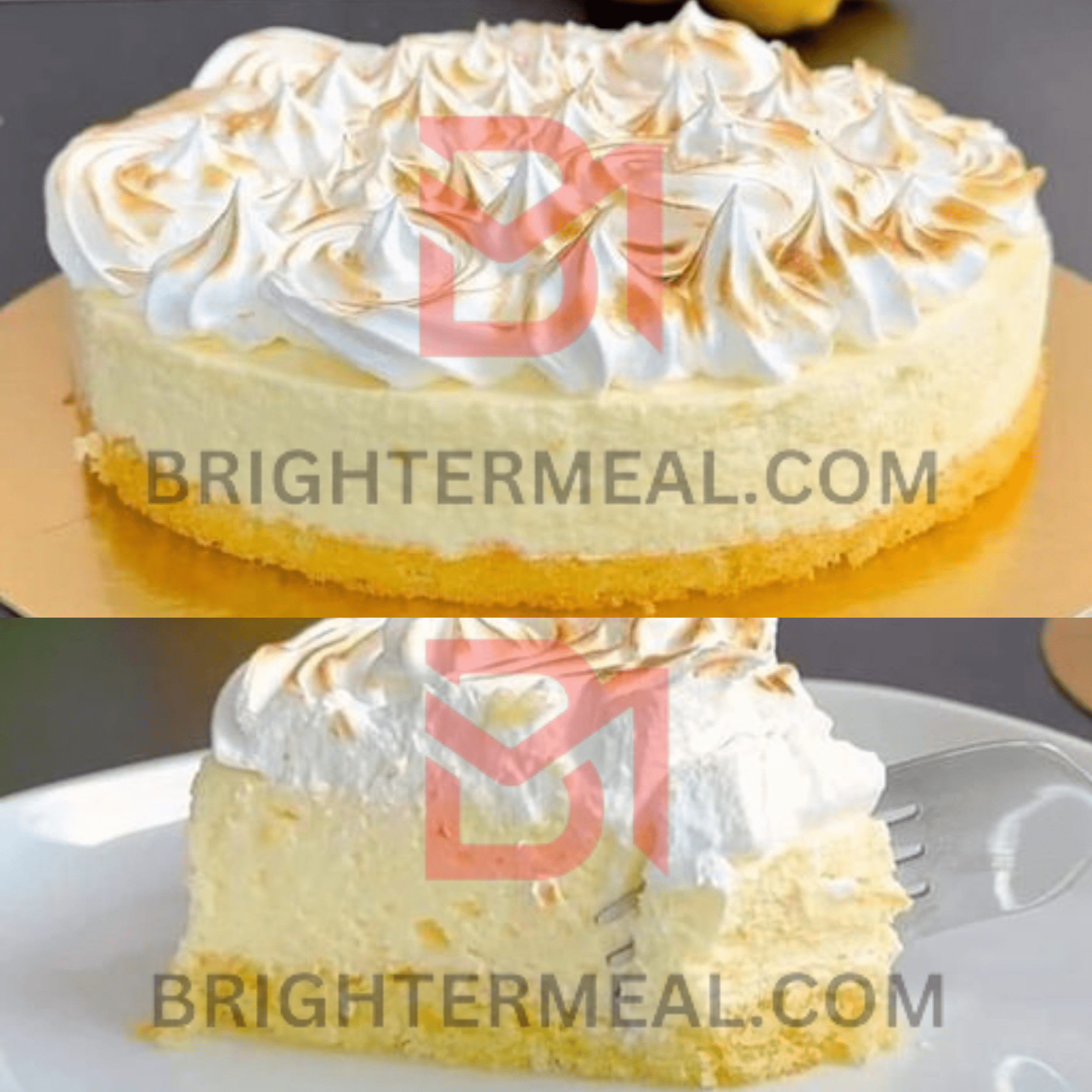 Lemon Meringue Cake