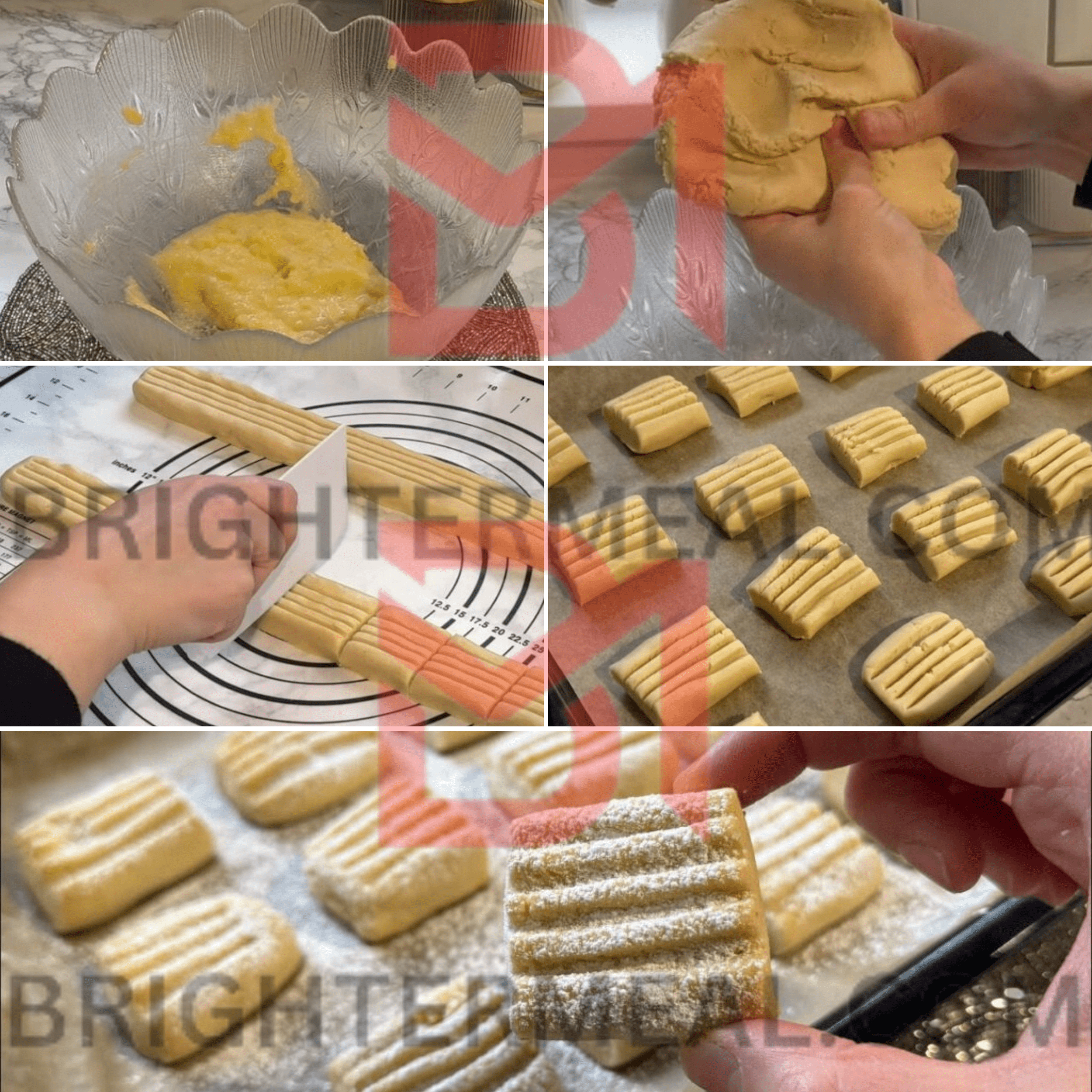Patisserie Flour Cookies Recipe