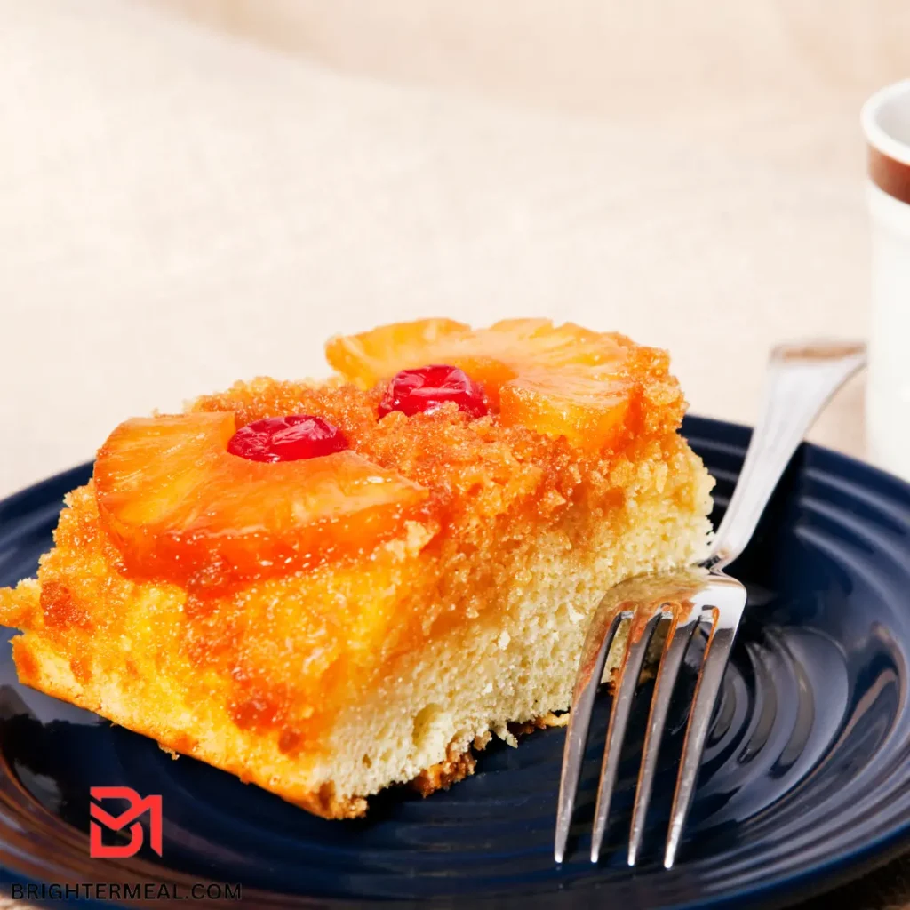 Delicious cake made with pineapple juice