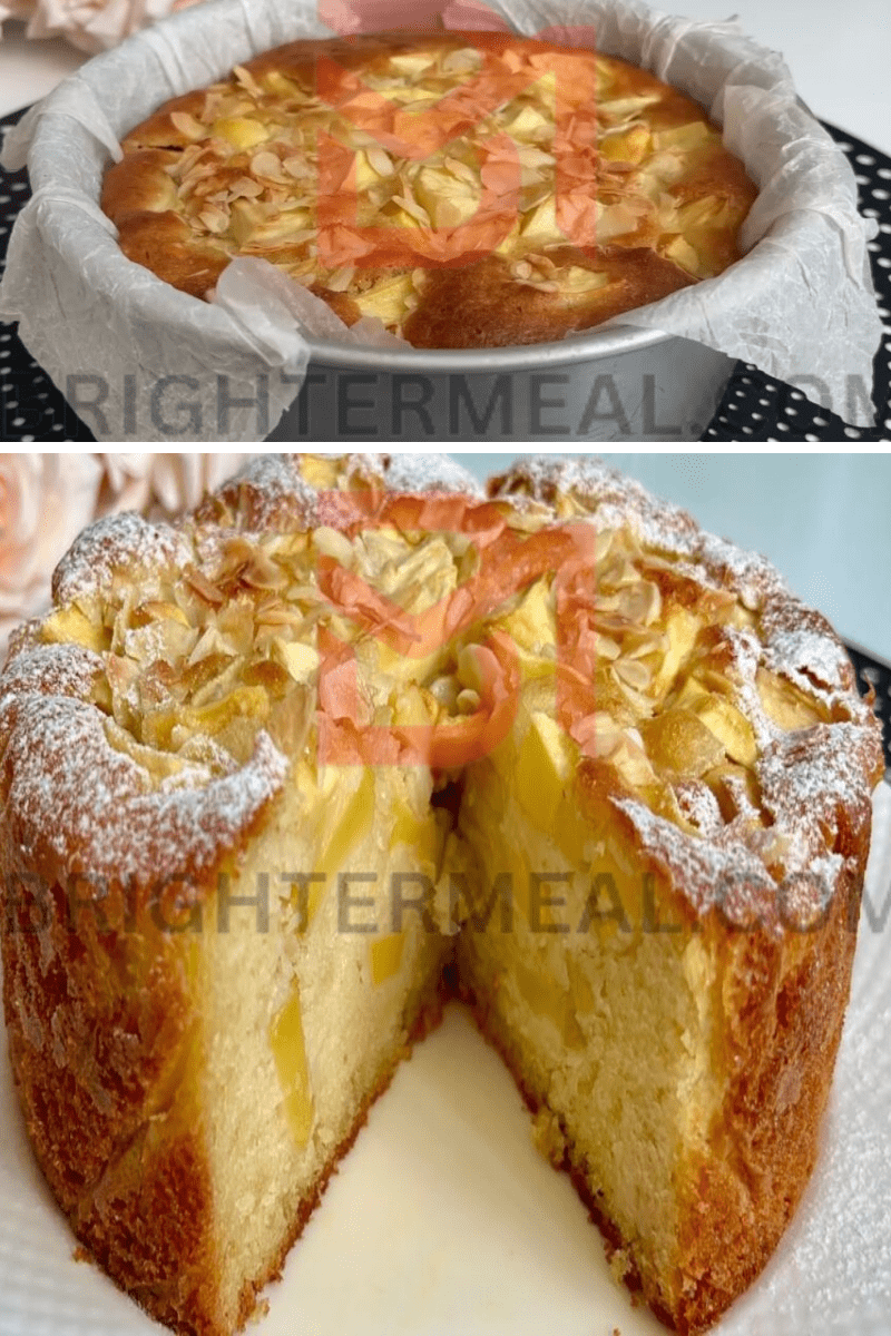 Soft Apple Cake Recipe