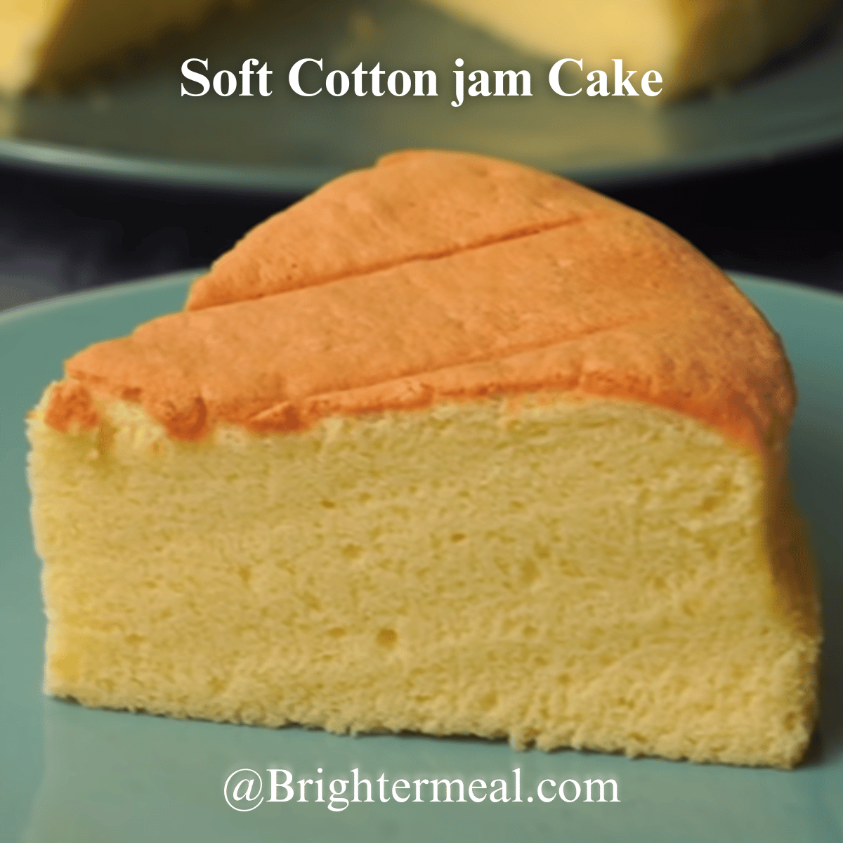 Soft Cotton jam Cake