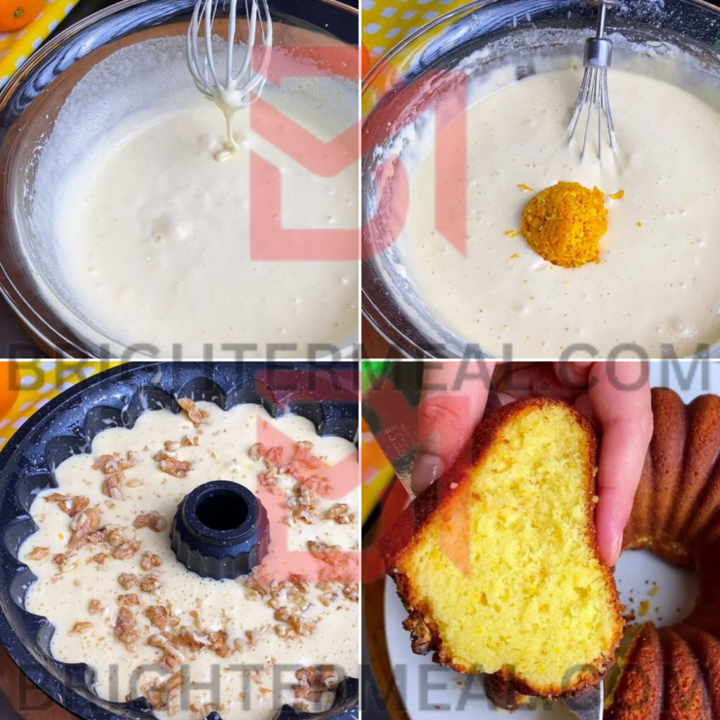 how to make Soft Orange Cake Recipe