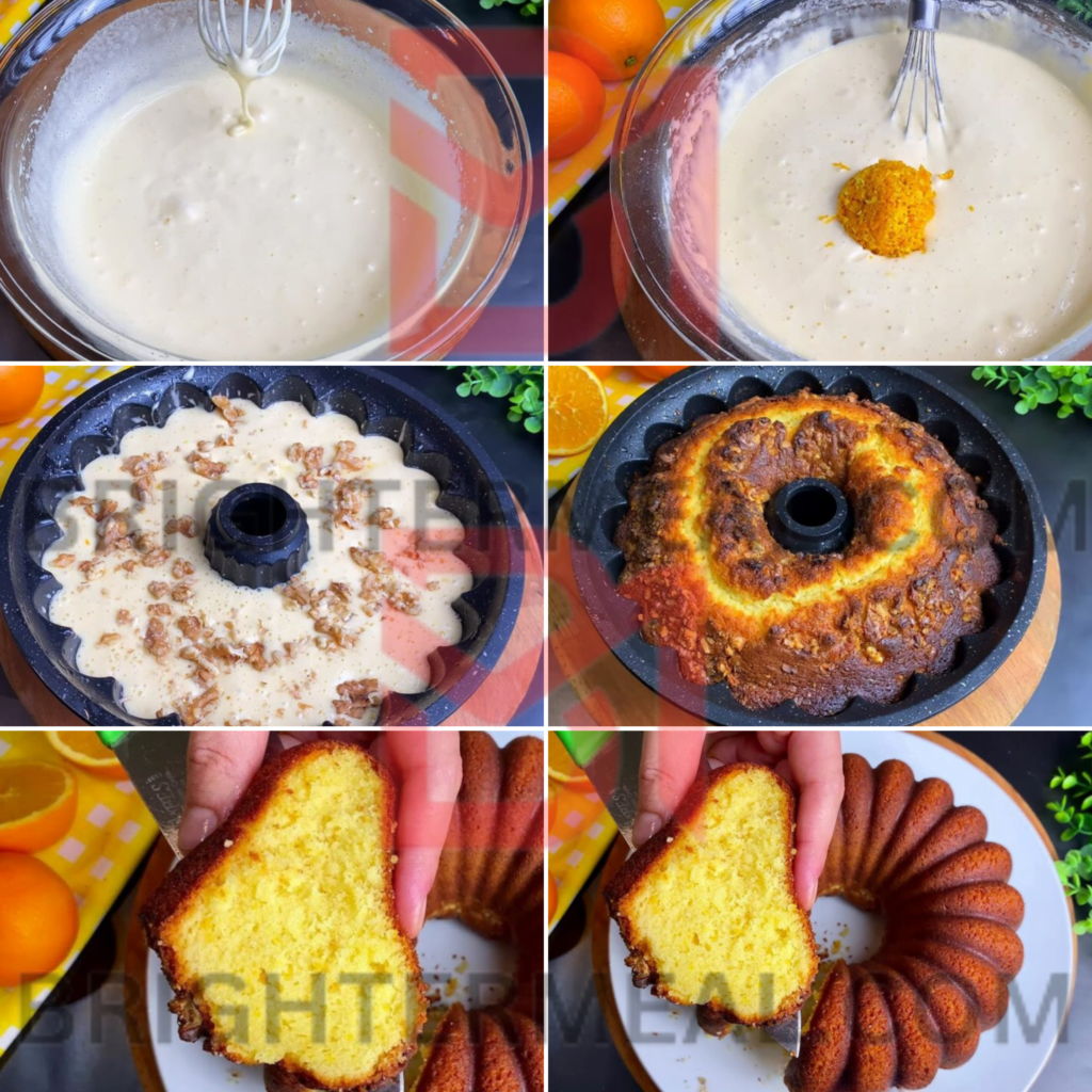 Soft Orange Cake Recipe