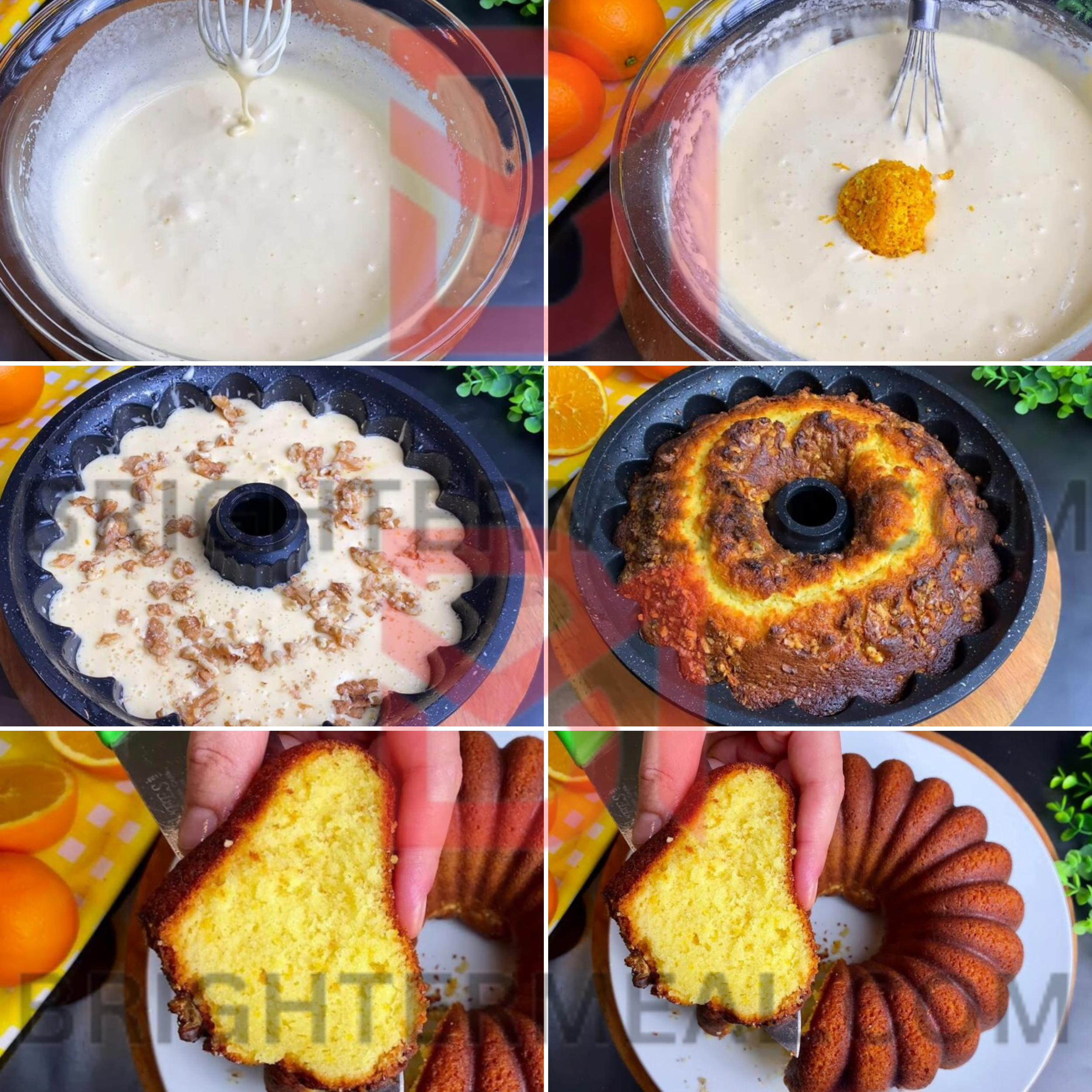Soft Orange Cake Recipe