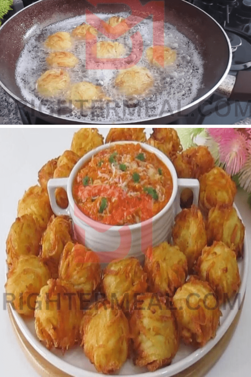 Starchy Crispy Potato Balls Recipes
