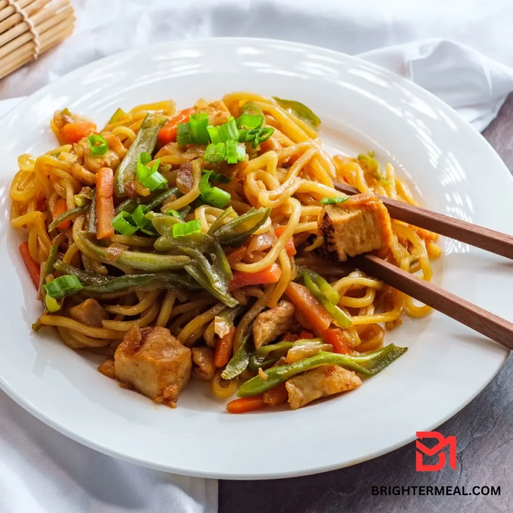 ingredients for Yakisoba