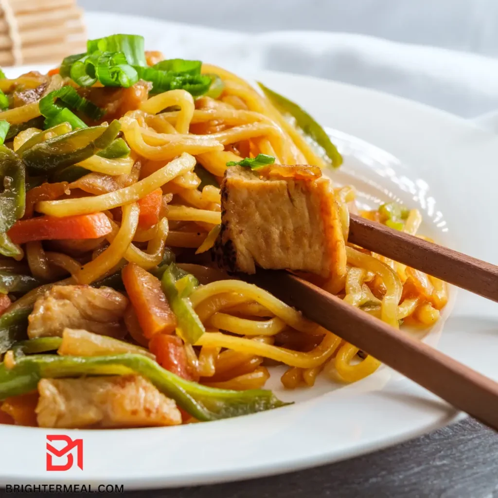 spicy yakisoba
