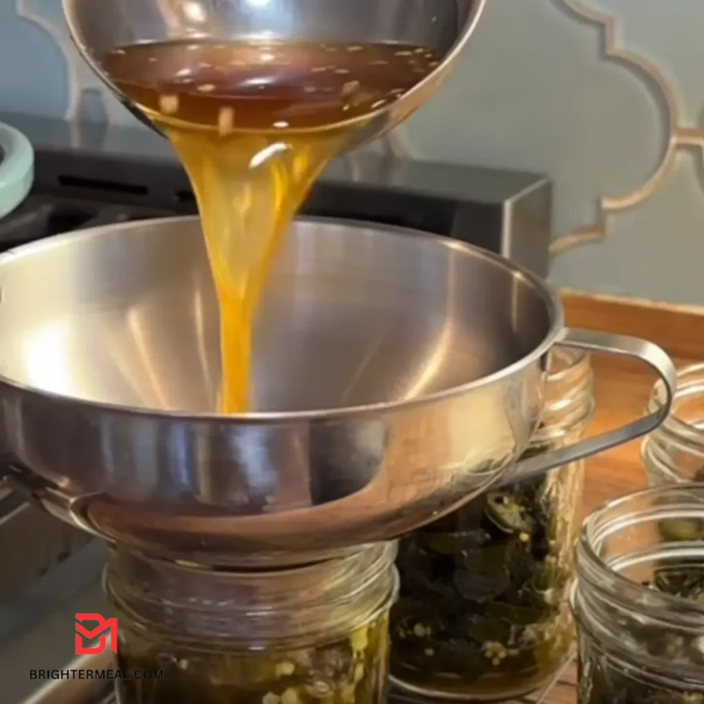 Jar of spicy-sweet cowboy candy, perfect for snacks and appetizers