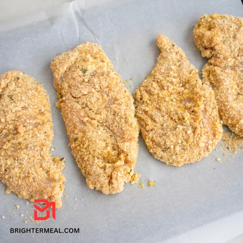 Mouthwatering crispy chicken fillets