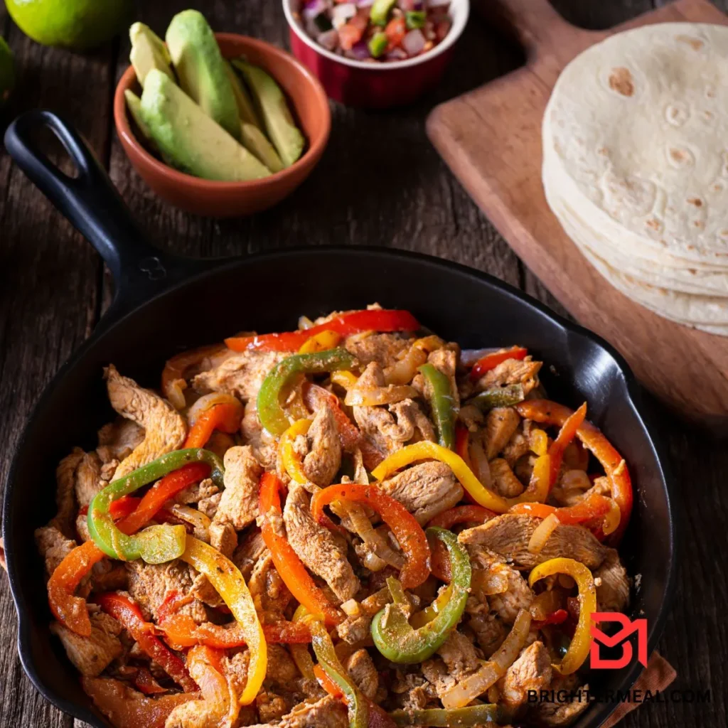 Ingredients for Instant Pot Chicken Fajitas