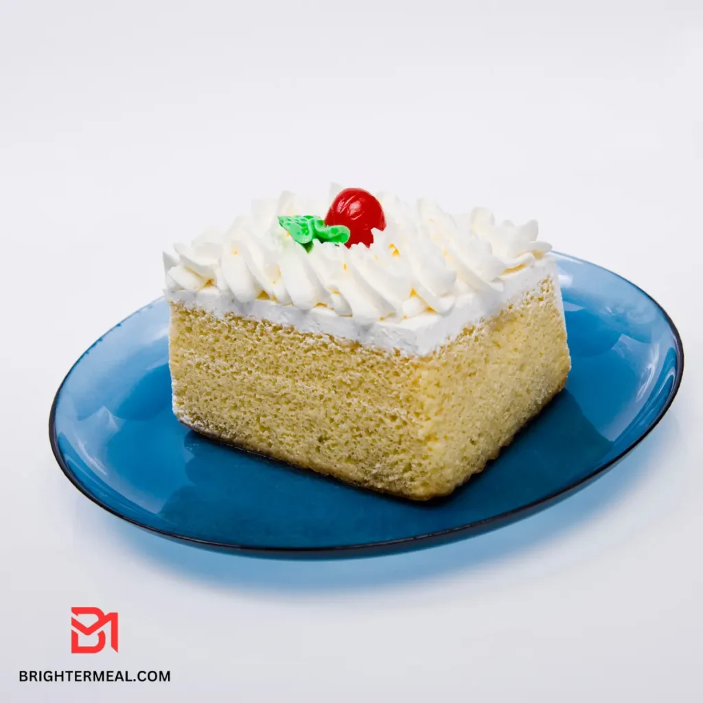 A sumptuous Tres Leches Cake boasting a rich blend of three milks