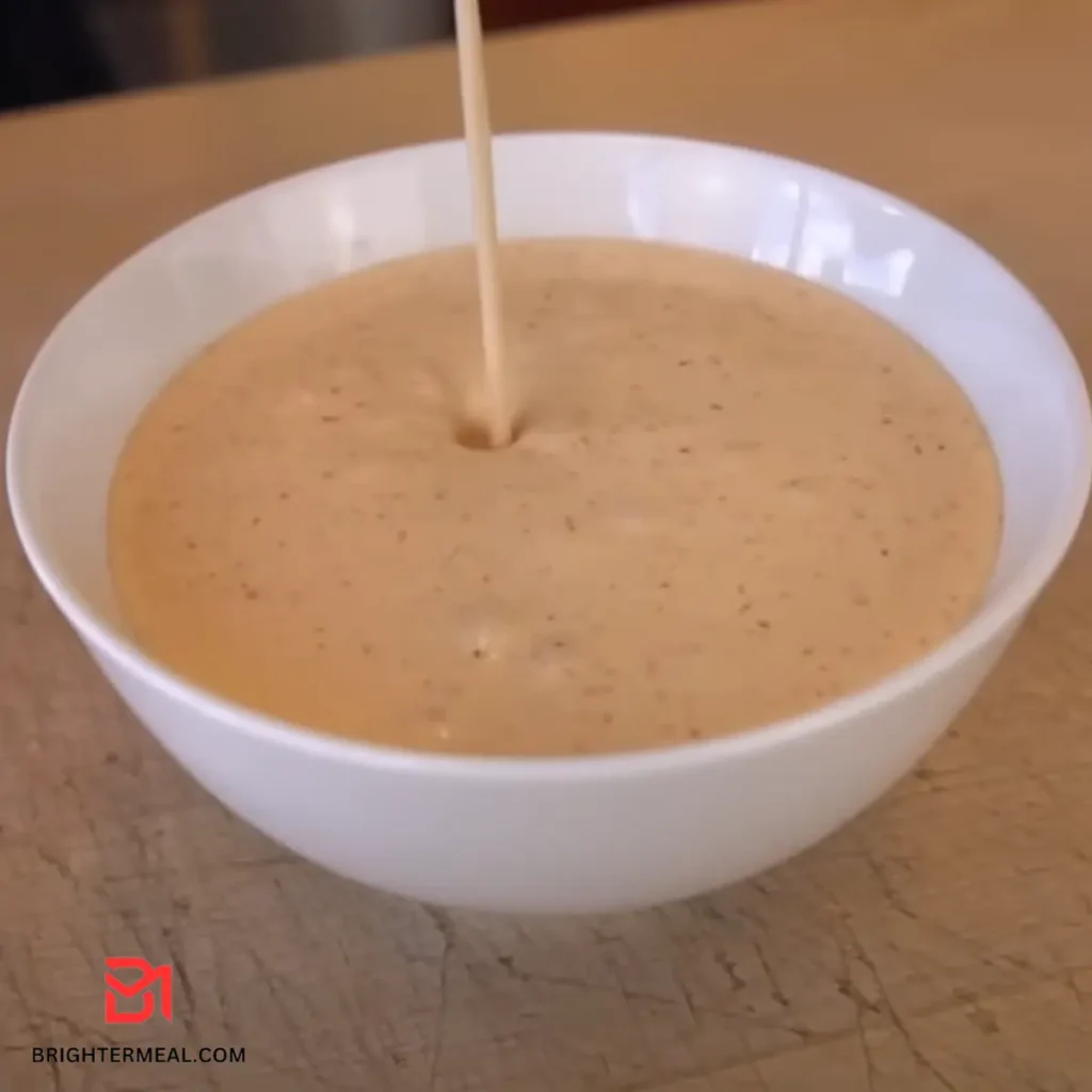 Creamy Yum Yum Sauce: The perfect accompaniment to your favorite dishes.