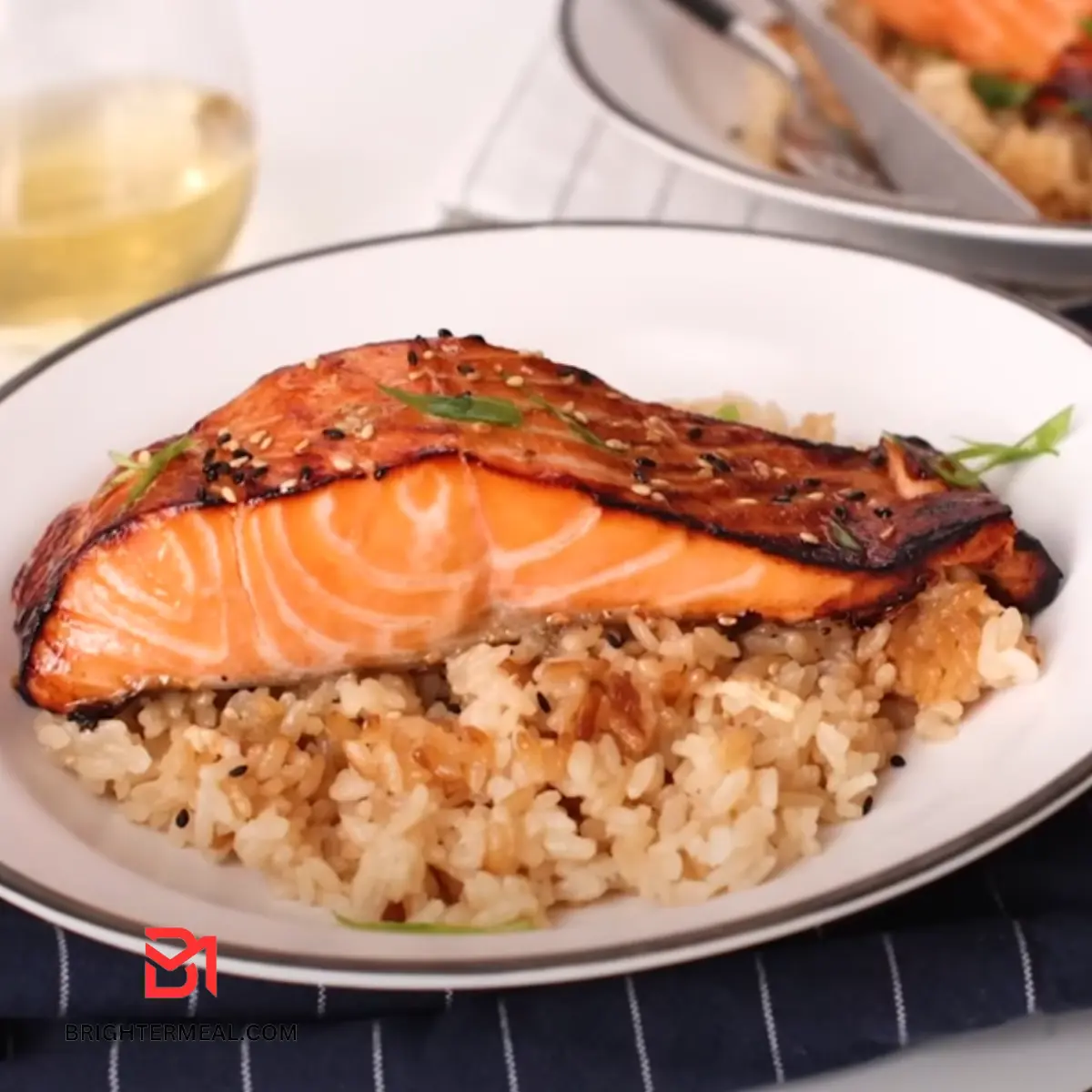 Homemade Miso Salmon showcasing rich miso marinade.