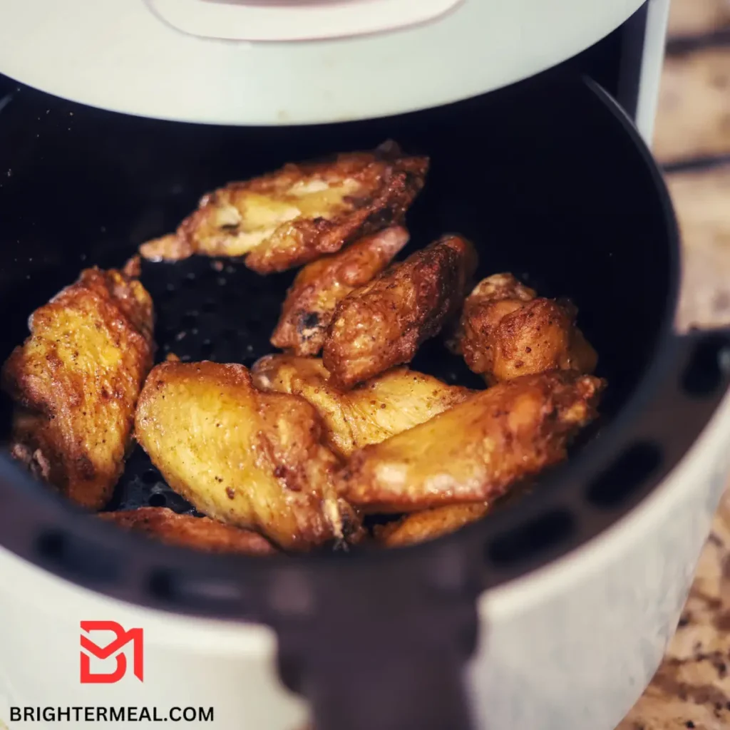 Healthy and tasty air fryer chicken wings