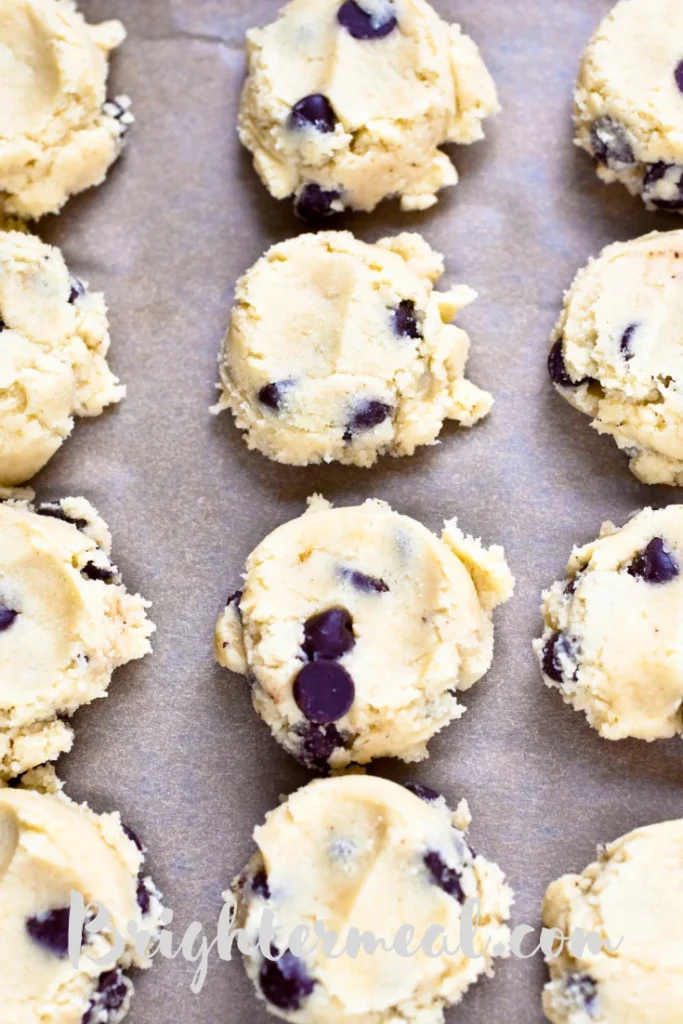 chocolate chip cookie dough recipe