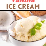 Ninja Creami vanilla ice cream recipe