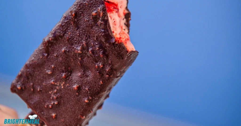 Homemade eskimo pie popsicle recipe