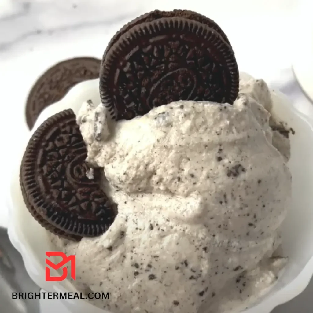 ninja creami protein ice cream cookies and cream