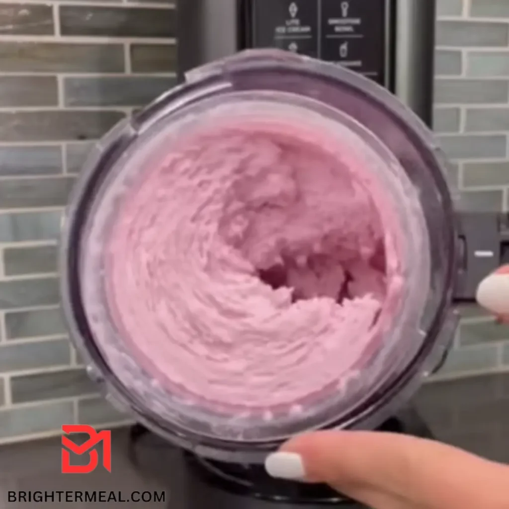 ninja creami strawberry protein ice cream
