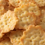 Mixed cheese crisps with jalapeño slices