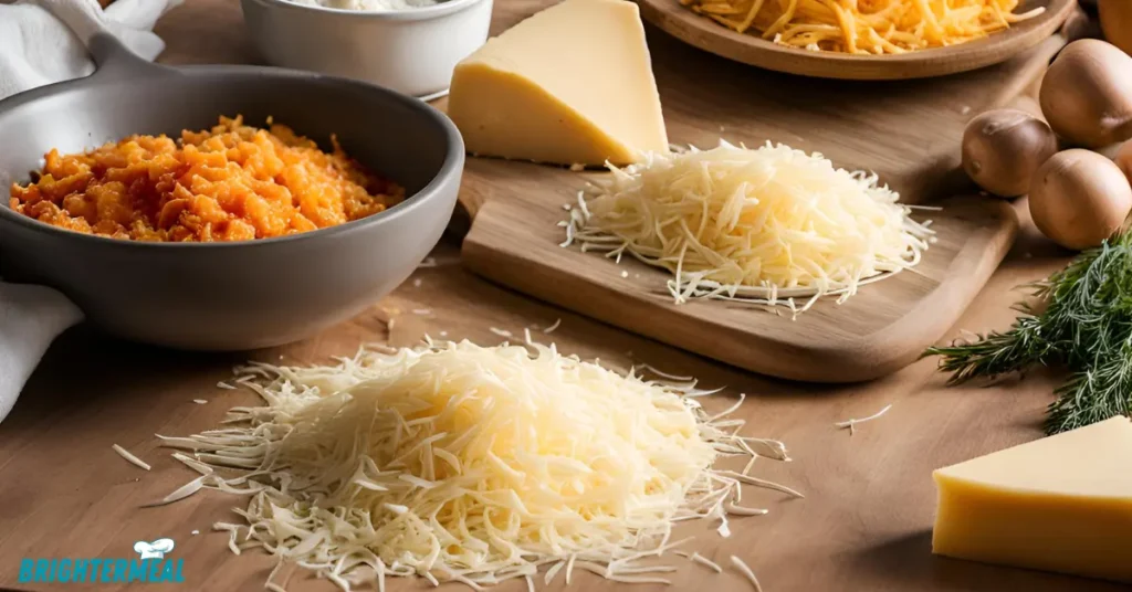 Cooled, golden-brown cheese crisps