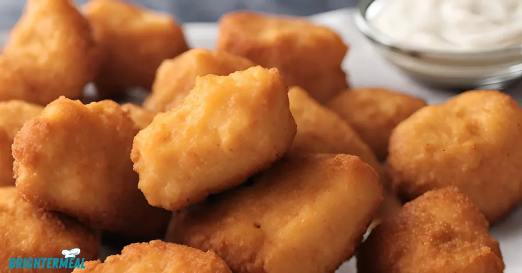 Step-by-step marinating chicken for Chick Fil A Nuggets