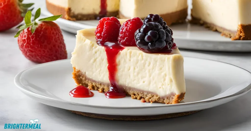 Philadelphia Cream Cheese Cheesecake with Graham Cracker Crust