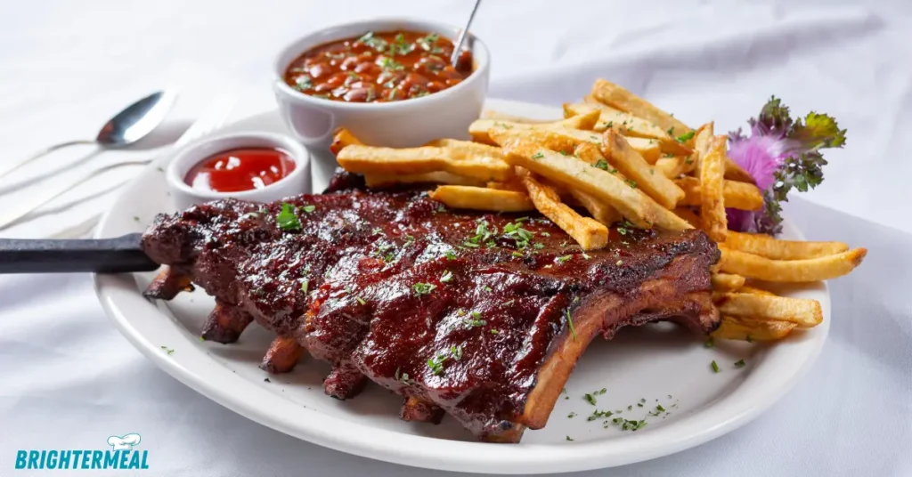 Grilled recipe with a side of coleslaw.
