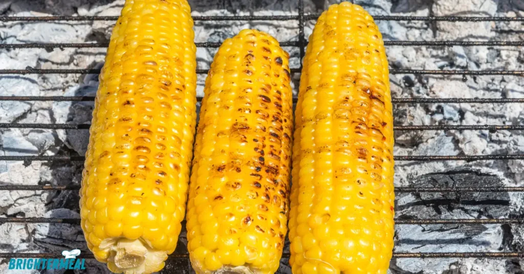 Candy Corn Cobs arranged on a plate for a fall party.