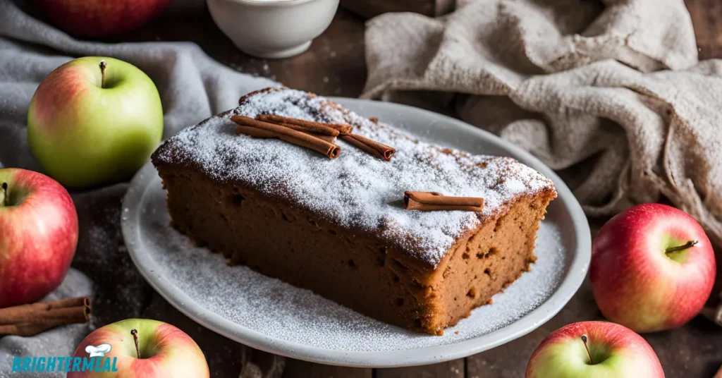 simple sugar glaze and autumn leaves in the background.