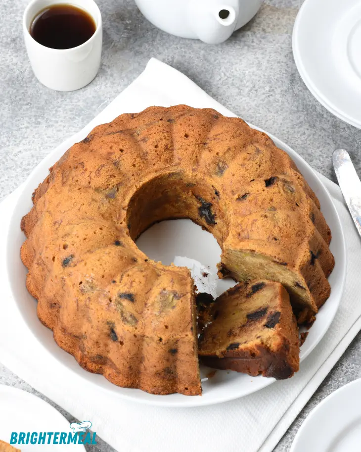 easy banana bundt cake