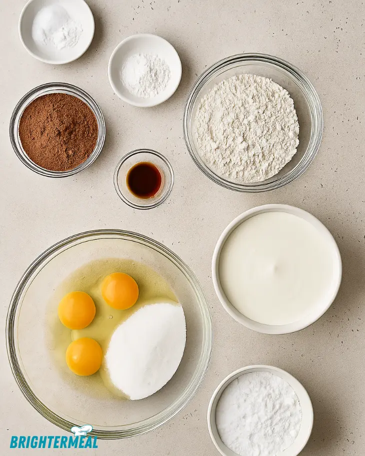 Baking a chocolate Swiss roll at home using simple ingredients.