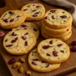 Homemade shortbread cookies perfect for the holidays.