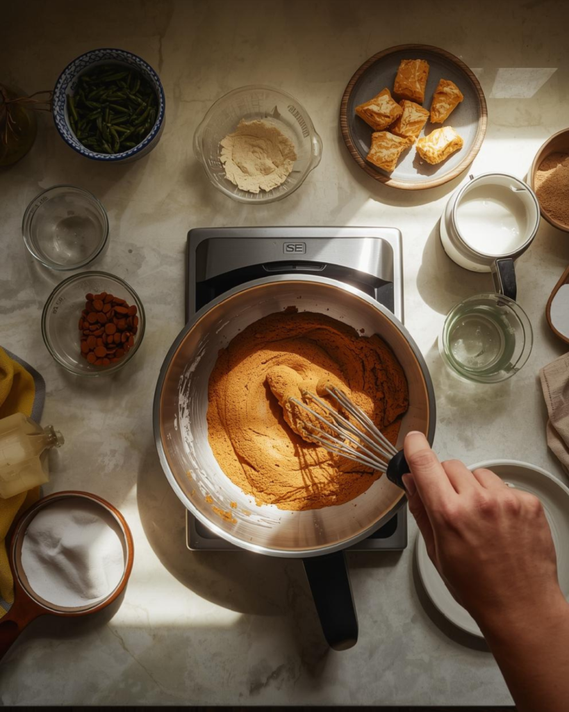 Carrot Loaf Cake preparation