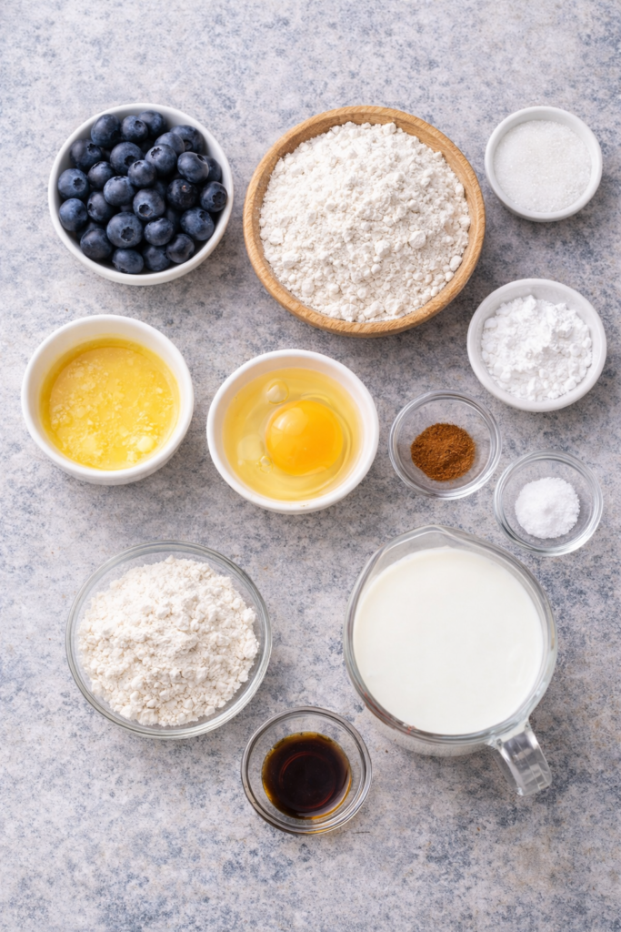 how to make Baked Blueberry Fritter Bites recipe