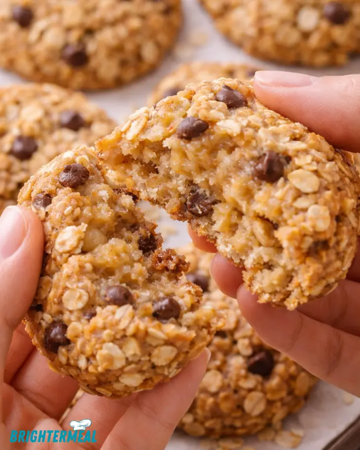 close-up of soft cookie texture